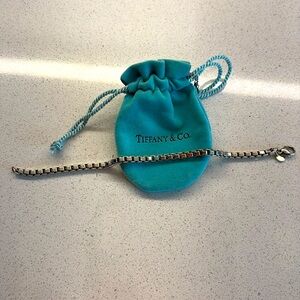 Tiffany & Co Venetian Link Sterling Silver Bracelet